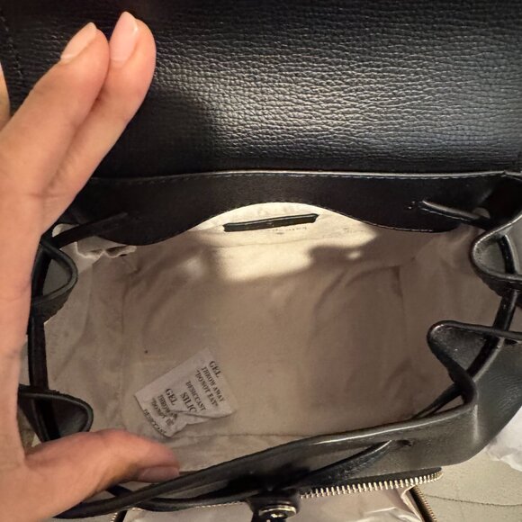 KATE SPADE Darcy grain leather black backpack New with tags - Picture 7 of 12